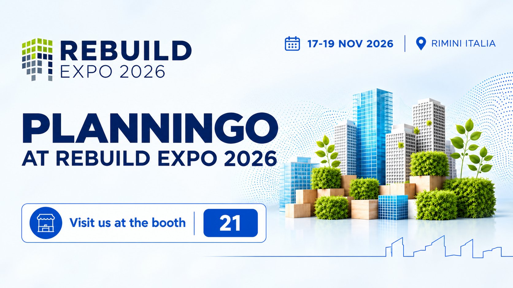 PLANNINGO, 이탈리아 리미니 REBUILD EXPO 2026 참가